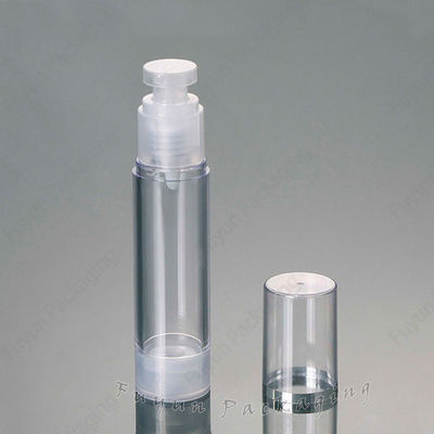 La pompe privée d'air cosmétique met 50ml en bouteille pour le jet de lotion de sérum de base