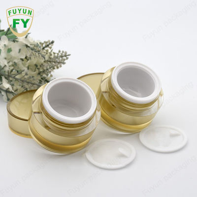 Pot crème cosmétique 5g 30g 50g de couvercle à visser large acrylique clair de bouche