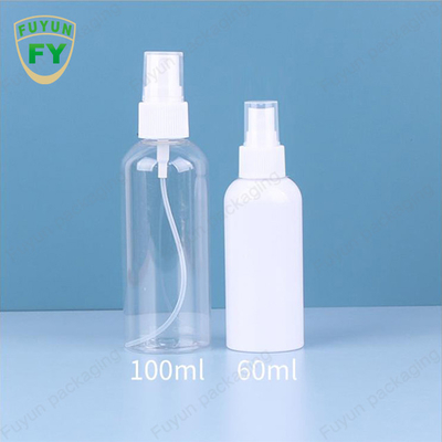 emballage cosmétique du jet 60Ml d'ANIMAL FAMILIER de bouteille de distributeur vide en plastique transparent de pompe
