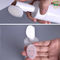 la pompe blanche vide de Fuyun de brosse du silicone 120ml met l'extrémité en bouteille ouverte facile pour le lavage de visage