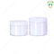 Pots en plastique de double mur crème d'oeil, conteneurs cosmétiques de 4 onces