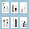 la pompe de lotion de plastique de HDPE de 10oz 300ml met en bouteille pour le distributeur de shampooing