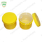 OEM Custom Orange PP Plastic Cream Jar 220g empty Cosmetic Jar Lip Scrub Container For Sale