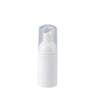 30ml Cosmetic Pump Dispenser , White Empty Plastic Soap Dispenser Bottles